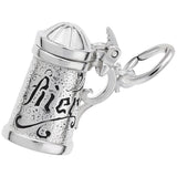 Rembrandt Charms - Beer Stein Charm - 8101 Rembrandt Charms Charm Birmingham Jewelry 