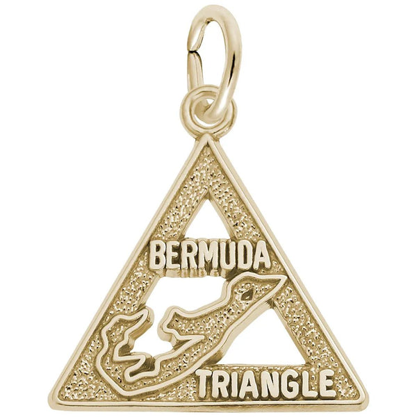 Rembrandt Charms - Bermuda Triangle Charm - 5157 Rembrandt Charms Charm Birmingham Jewelry 