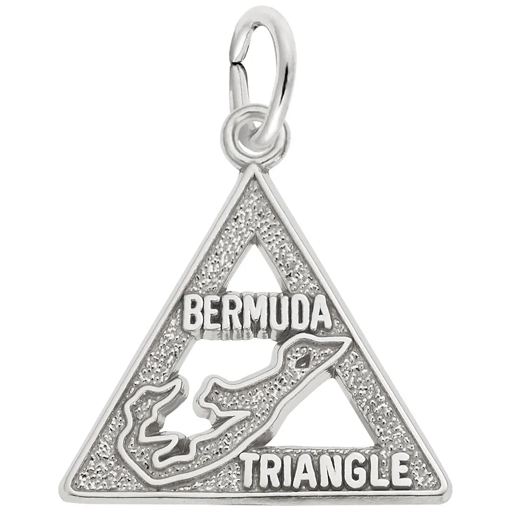 Rembrandt Charms - Bermuda Triangle Charm - 5157 Rembrandt Charms Charm Birmingham Jewelry 