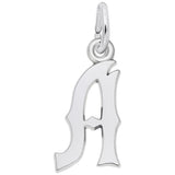 Rembrandt Charms - Blackletter Initial A Charm - 4766-001 Rembrandt Charms Charm Birmingham Jewelry 