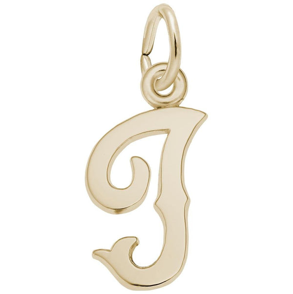 Rembrandt Charms - Blackletter Initial I Charm - 4766-009 Rembrandt Charms Charm Birmingham Jewelry 