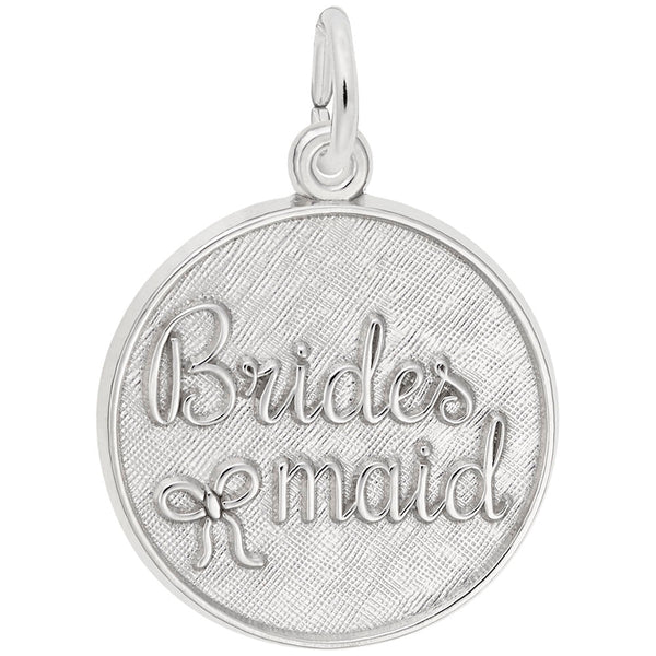 Rembrandt Charms - Bridesmaid Disc Charm - 1835 Rembrandt Charms Charm Birmingham Jewelry 