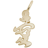 Rembrandt Charms - Calligraphic Love Charm - 1135 Rembrandt Charms Charm Birmingham Jewelry 