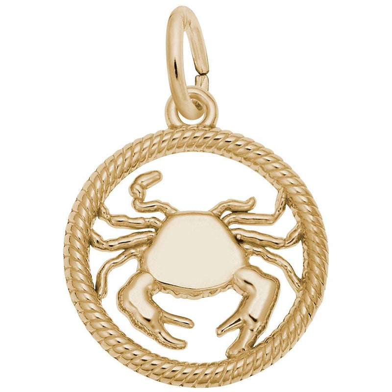 Rembrandt Charms - Cancer Crab Charm - 4776 Rembrandt Charms Charm Birmingham Jewelry 