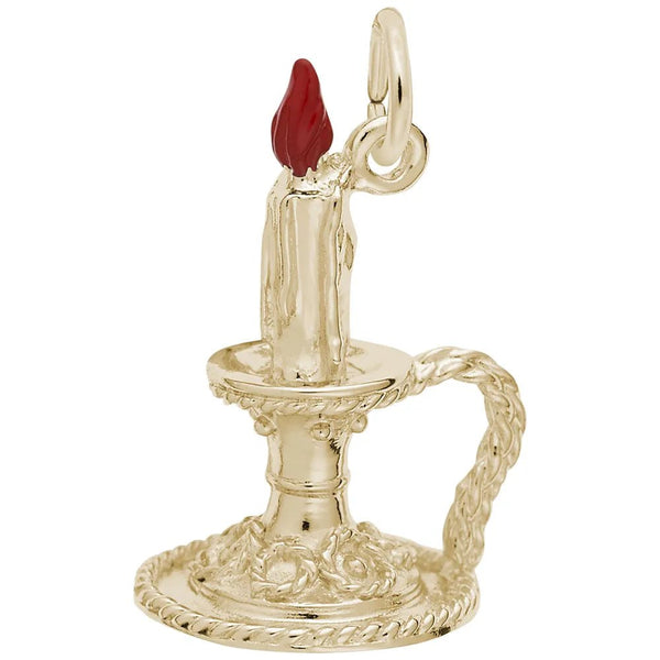 Rembrandt Charms - Candle Charm - 735 Rembrandt Charms Charm Birmingham Jewelry 