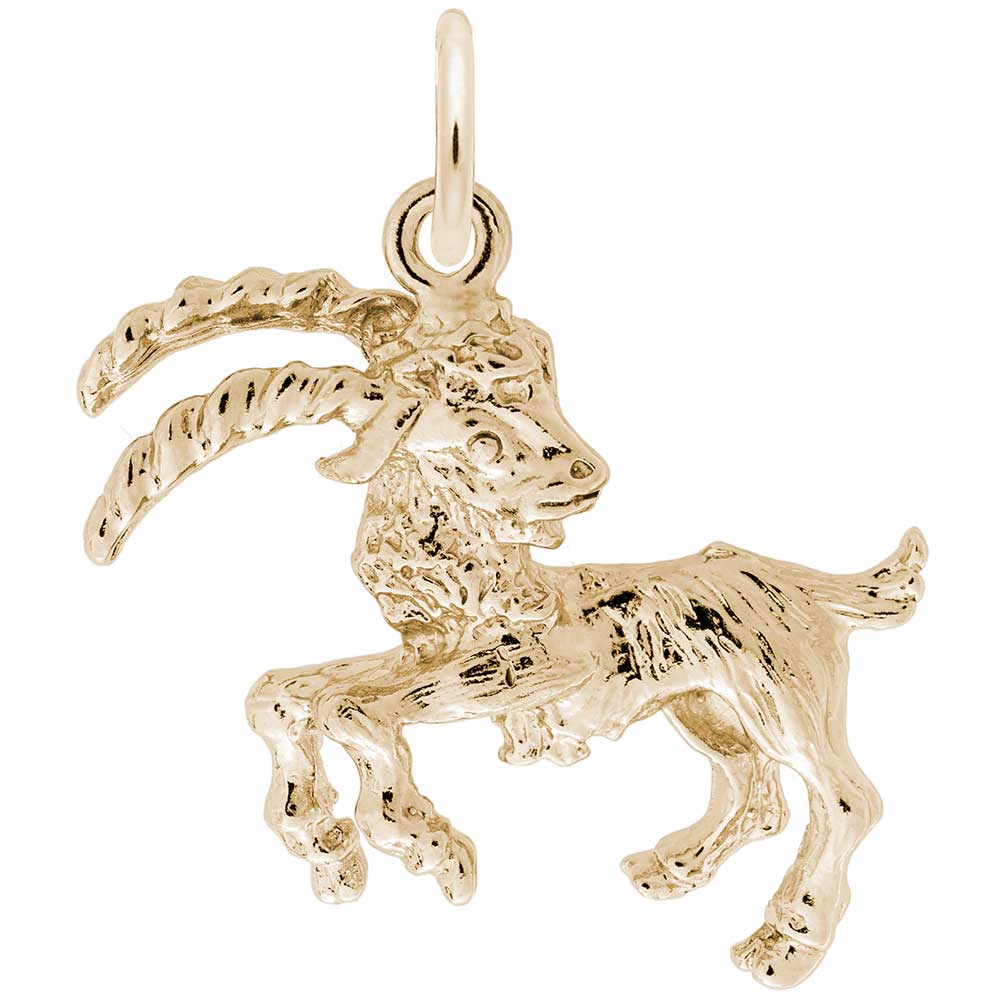 Rembrandt Charms - Capricorn Charm - 4142 Rembrandt Charms Charm Birmingham Jewelry 