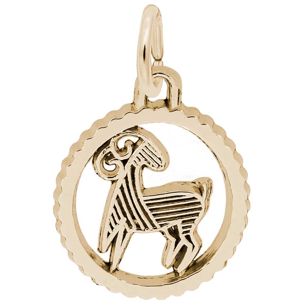 Rembrandt Charms - Capricorn Charm - 4552 Rembrandt Charms Charm Birmingham Jewelry 