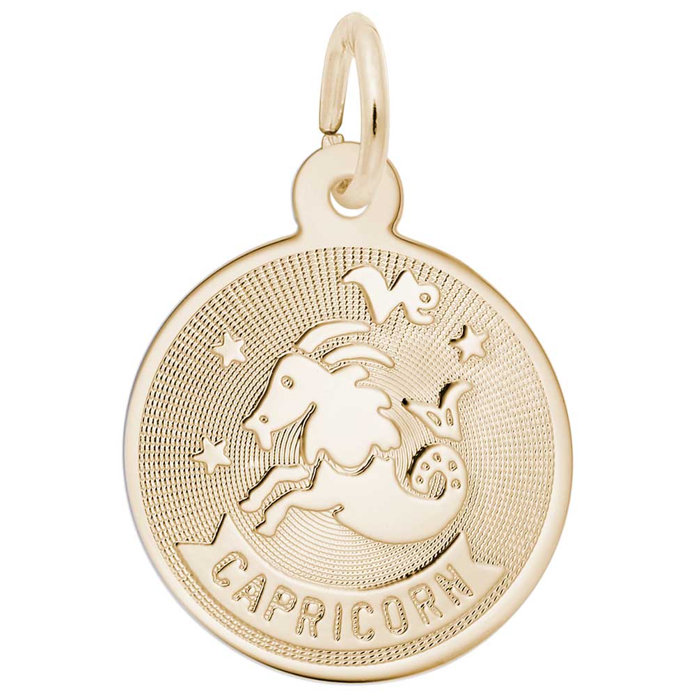 Rembrandt Charms - Capricorn Charm - 4592 Rembrandt Charms Charm Birmingham Jewelry 