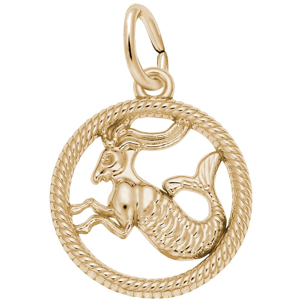 Rembrandt Charms - Capricorn Goat Charm - 4782 Rembrandt Charms Charm Birmingham Jewelry 