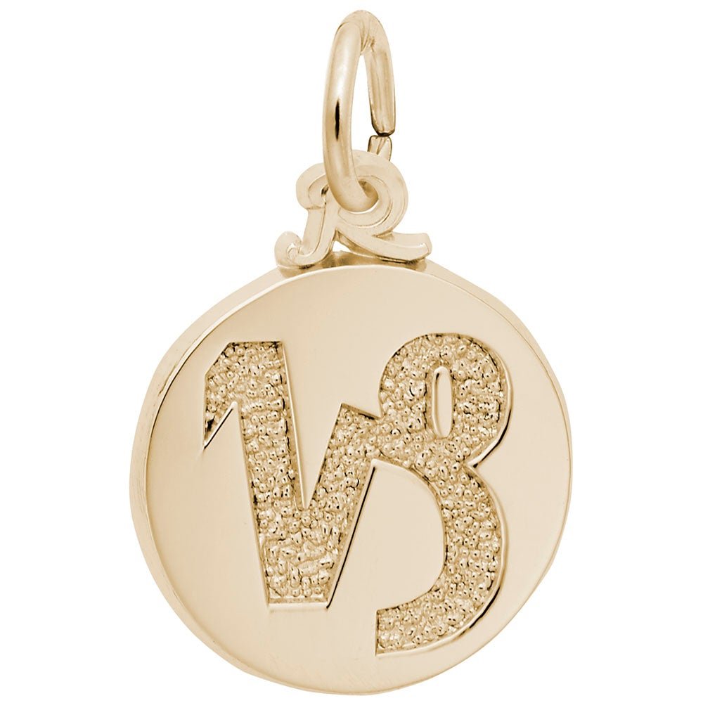 Rembrandt Charms - Capricorn Symbol of the Sky Charm - 6772 Rembrandt Charms Charm Birmingham Jewelry 