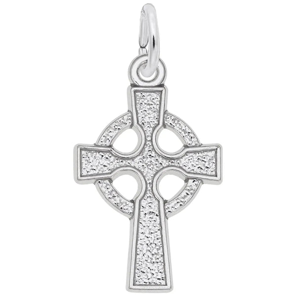 Rembrandt Charms - Celtic Cross Charm - 6147 Rembrandt Charms Charm Birmingham Jewelry 