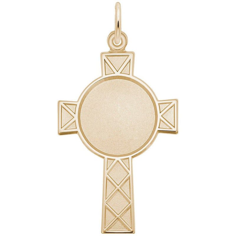 Rembrandt Charms - Celtic Cross Photoart Charm - 8622 Rembrandt Charms Charm Birmingham Jewelry 