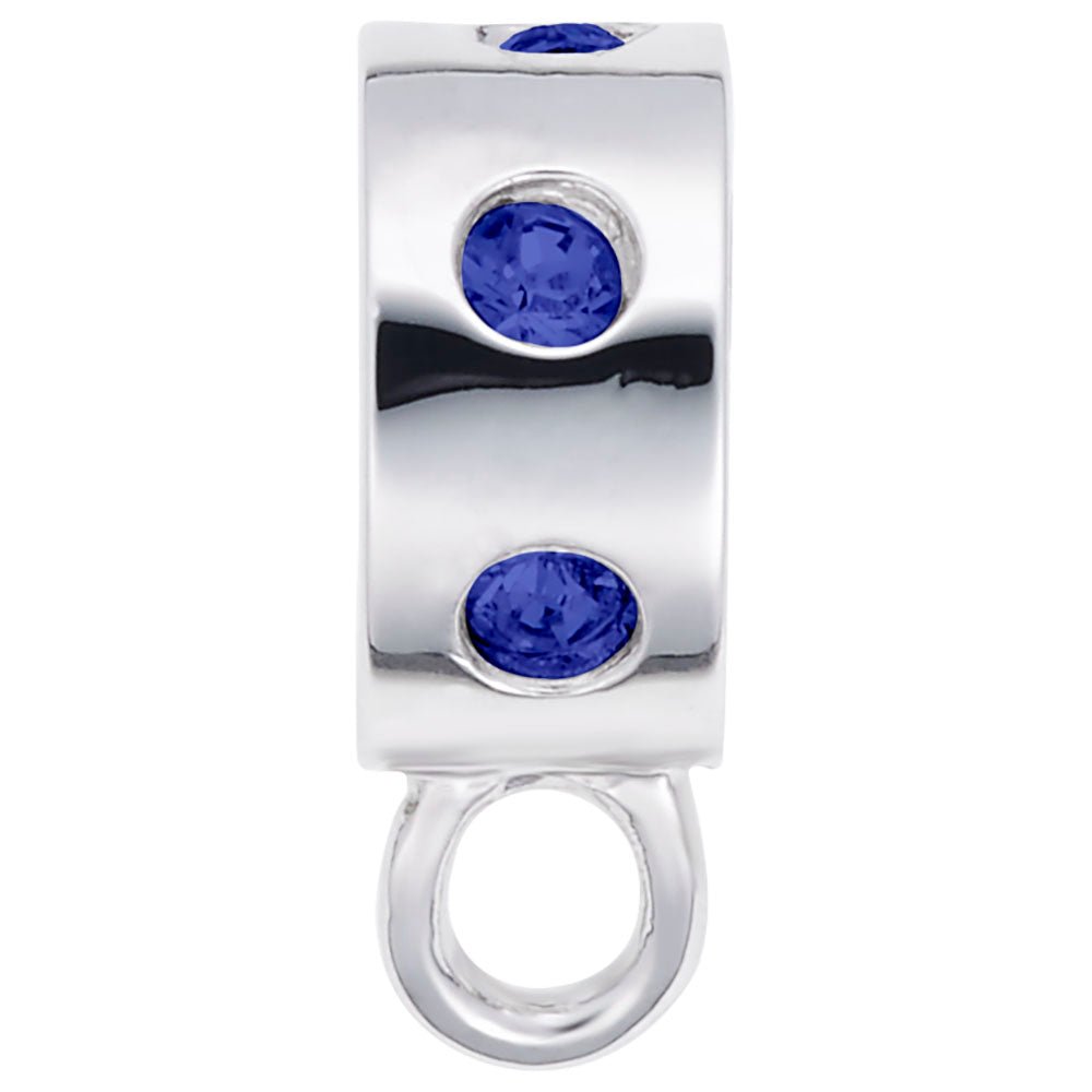 Rembrandt Charms - Charmdrop Blue Stones - 9150-009 Rembrandt Charms Charm Birmingham Jewelry 