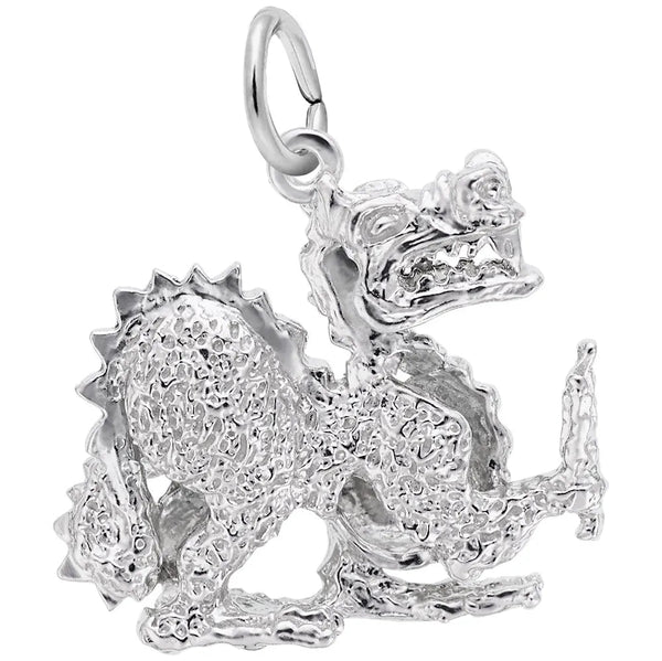 Rembrandt Charms - Chinese Dragon Charm - 7751 Rembrandt Charms Charm Birmingham Jewelry 