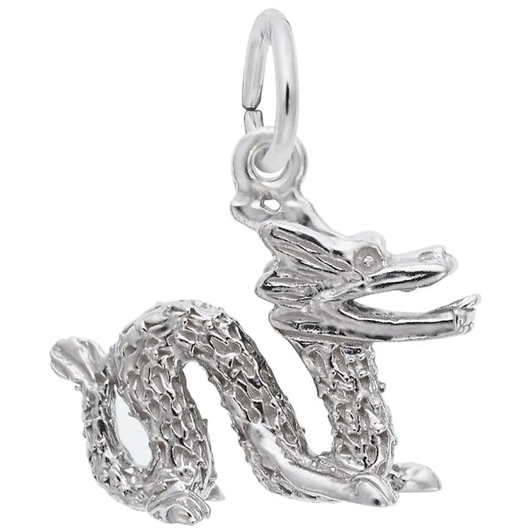Rembrandt Charms - Chinese Serpent Dragon Charm - 1518 Rembrandt Charms Charm Birmingham Jewelry 