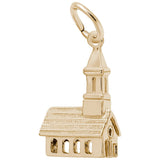 Rembrandt Charms - Church Charm - 0242 Rembrandt Charms Charm Birmingham Jewelry 