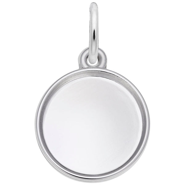 Rembrandt Charms - Circle Photoart Charm - 8621 Rembrandt Charms Charm Birmingham Jewelry 