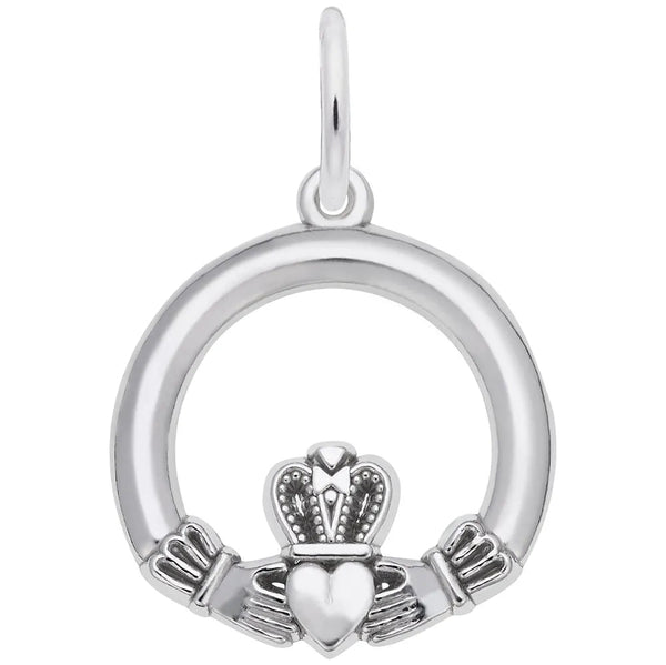 Rembrandt Charms - Claddagh Charm - 3508 Rembrandt Charms Charm Birmingham Jewelry 
