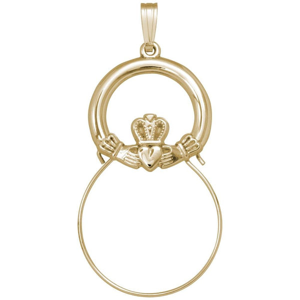 Rembrandt Charms - Claddagh Charm Holder - 3508 Rembrandt Charms Charm Birmingham Jewelry 