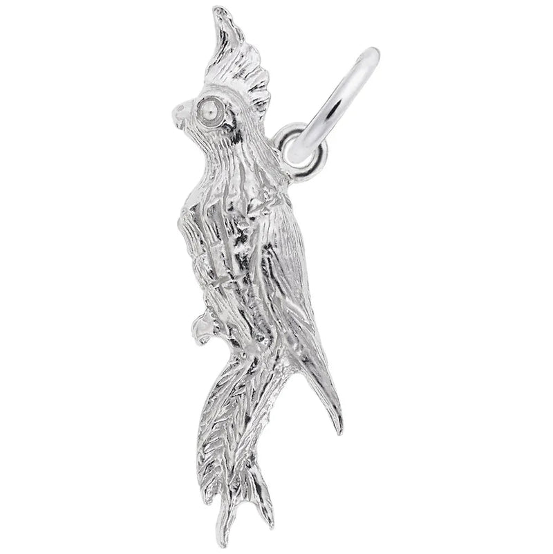 Rembrandt Charms - Cockatoo Charm - 1873 Rembrandt Charms Charm Birmingham Jewelry 