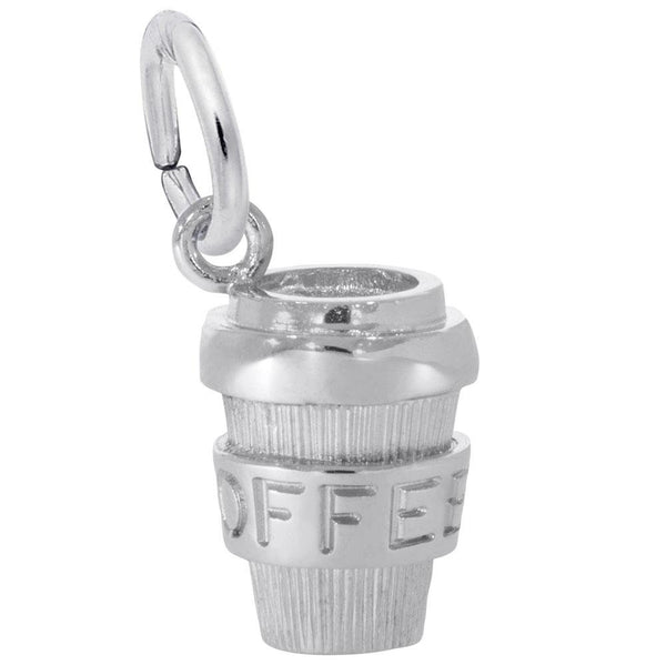 Rembrandt Charms - Coffee Cup Charm - 1798 Rembrandt Charms Charm Birmingham Jewelry 