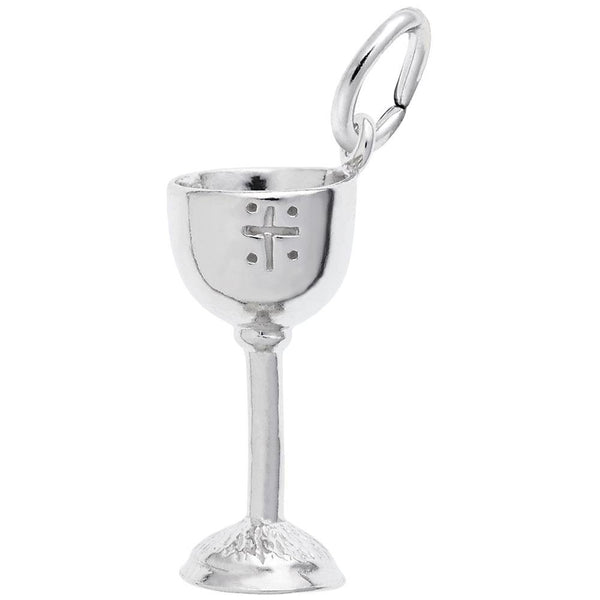 Rembrandt Charms - Communion Chalice Charm - 0545 Rembrandt Charms Charm Birmingham Jewelry 