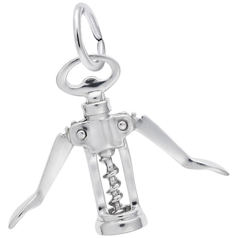 Rembrandt Charms - Corkscrew Charm - 2477 Rembrandt Charms Charm Birmingham Jewelry 