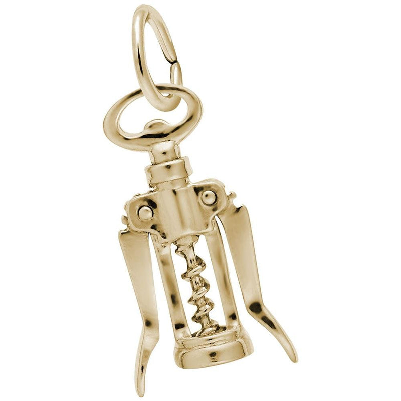 Rembrandt Charms - Corkscrew Charm - 2477 Rembrandt Charms Charm Birmingham Jewelry 