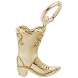 Rembrandt Charms - Cowboy Boot Charm - 6312 Rembrandt Charms Charm Birmingham Jewelry 