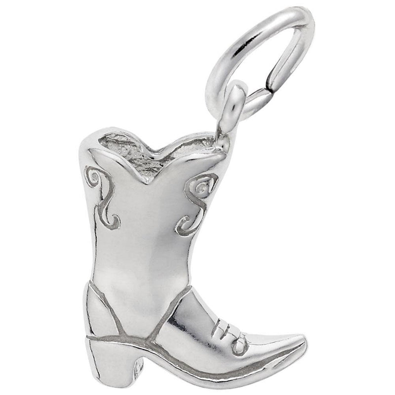 Rembrandt Charms - Cowboy Boot Charm - 6312 Rembrandt Charms Charm Birmingham Jewelry 