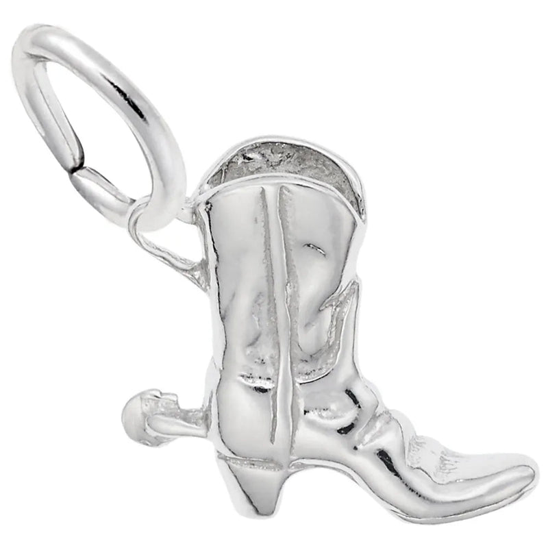 Rembrandt Charms - Cowboy Boot with Spur Charm - 484 Rembrandt Charms Charm Birmingham Jewelry 