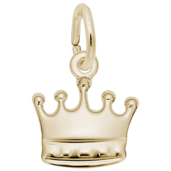 Rembrandt Charms - Crown Accent Charm - 0120 Rembrandt Charms Charm Birmingham Jewelry 