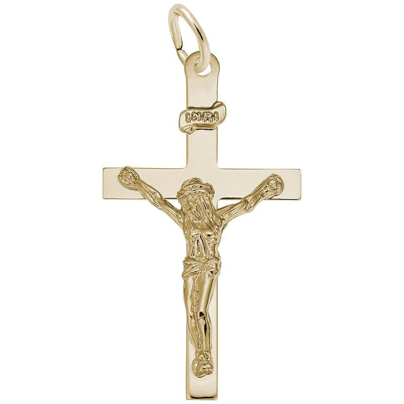 Rembrandt Charms - Crucifix Charm - 4938 Rembrandt Charms Charm Birmingham Jewelry 