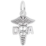 Rembrandt Charms - Dental Assistant Caduceus Charm - 5330 Rembrandt Charms Charm Birmingham Jewelry 