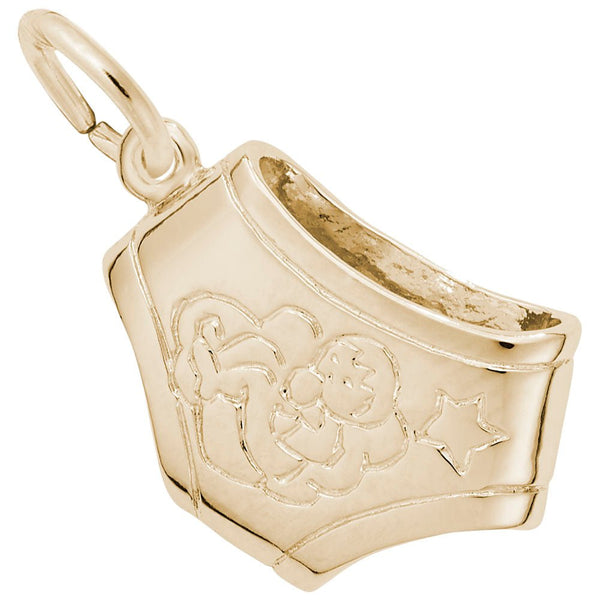 Rembrandt Charms - Diaper Charm - 3327 Rembrandt Charms Charm Birmingham Jewelry 