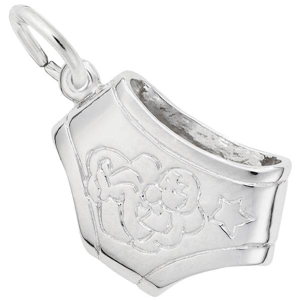 Rembrandt Charms - Diaper Charm - 3327 Rembrandt Charms Charm Birmingham Jewelry 