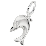 Rembrandt Charms - Diving Dolphin Charm - 2295 Rembrandt Charms Charm Birmingham Jewelry 