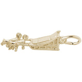 Rembrandt Charms - Dog Sled Charm - 3395 Rembrandt Charms Charm Birmingham Jewelry 