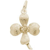 Rembrandt Charms - Dogwood Flower Blossom Charm - 2650 Rembrandt Charms Charm Birmingham Jewelry 