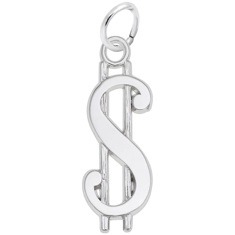 Rembrandt Charms - Dollar Sign Charm - 2807 Rembrandt Charms Charm Birmingham Jewelry 