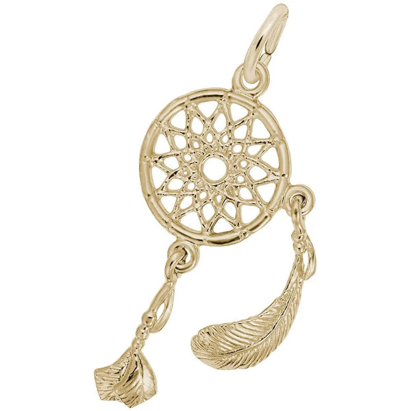 Rembrandt Charms - Dream Catcher Charm - 3698 Rembrandt Charms Charm Birmingham Jewelry 