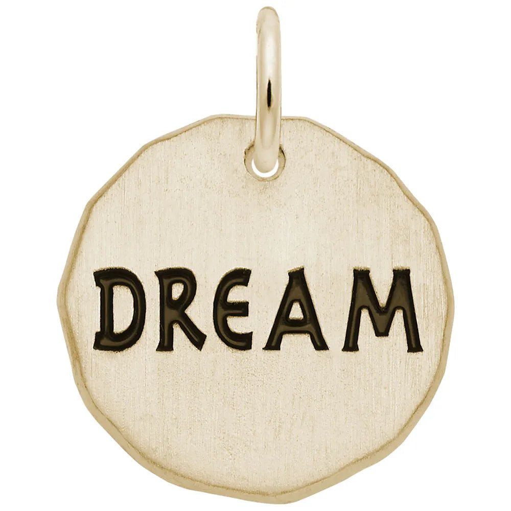 Rembrandt Charms - Dream Tag Charm - 8432 Rembrandt Charms Charm Birmingham Jewelry 