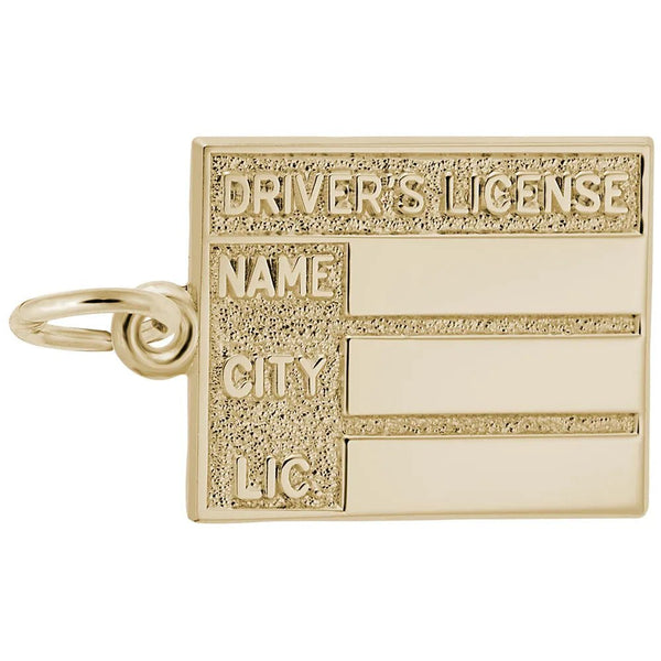 Rembrandt Charms - Drivers License Charm - 3307 Rembrandt Charms Charm Birmingham Jewelry 