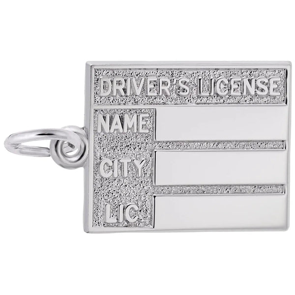 Rembrandt Charms - Drivers License Charm - 3307 Rembrandt Charms Charm Birmingham Jewelry 