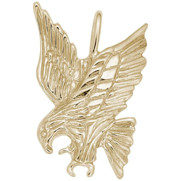 Rembrandt Charms - Eagle Pendant Charm - 7817 Rembrandt Charms Charm Birmingham Jewelry 