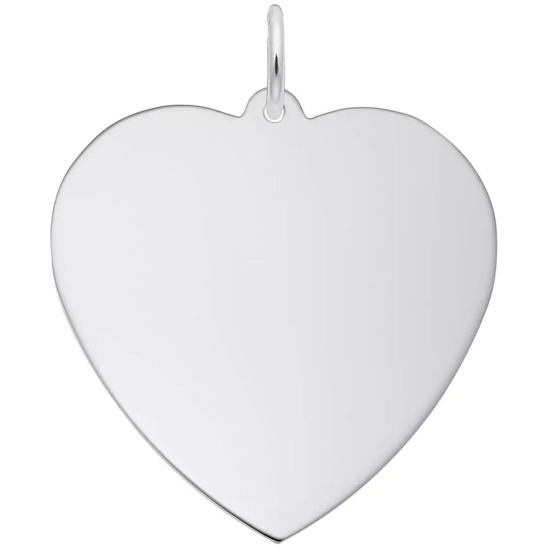 Rembrandt Charms - Extra Large Classic Heart Charm - 4607 Rembrandt Charms Charm Birmingham Jewelry 