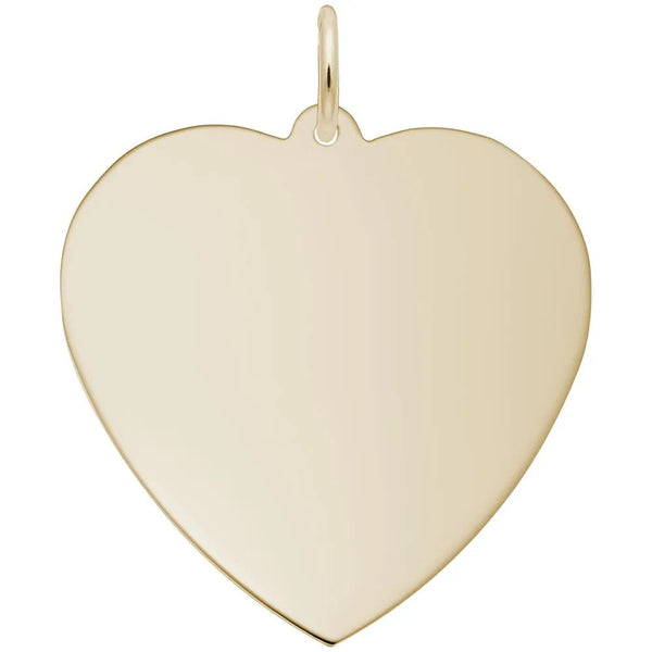 Rembrandt Charms - Extra Large Classic Heart Charm - 4607 Rembrandt Charms Charm Birmingham Jewelry 