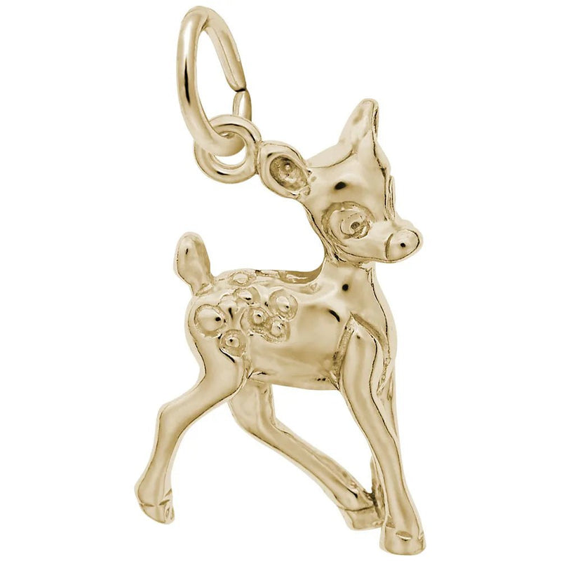 Rembrandt Charms - Fawn Charm - 2602 Rembrandt Charms Charm Birmingham Jewelry 