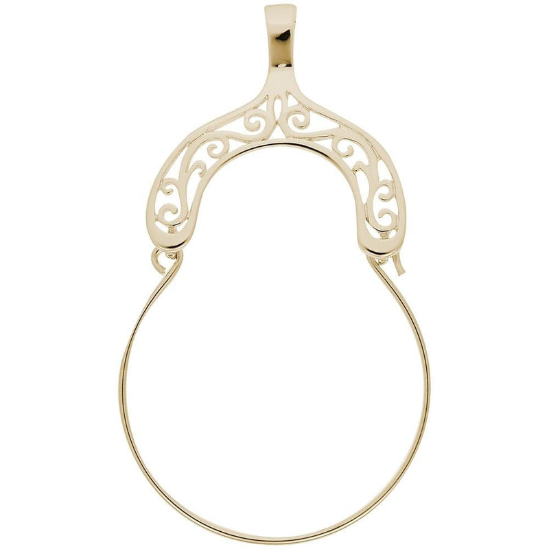Rembrandt Charms - Filigree Arch Charm Holder - 0061 Rembrandt Charms Charm Birmingham Jewelry 