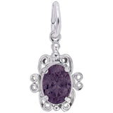 Rembrandt Charms - Filigree June Stone Charm - 4764-006 Rembrandt Charms Charm Birmingham Jewelry 